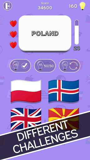 3in1 Quiz : Logo-Flag-Capital screenshot