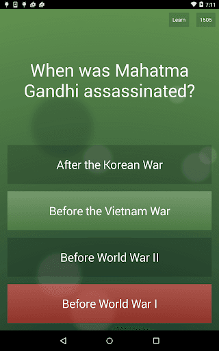 General Knowledge Quiz screenshot