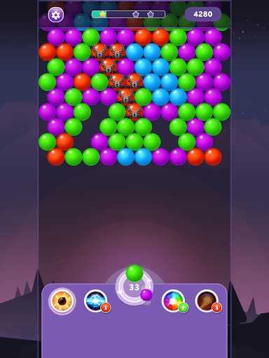 Bubble Shooter Rainbow screenshot